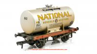38-778A Bachmann 14 Ton Class A Anchor-Mounted Tank Wagon number 861 - National Benzole Silver - weathered